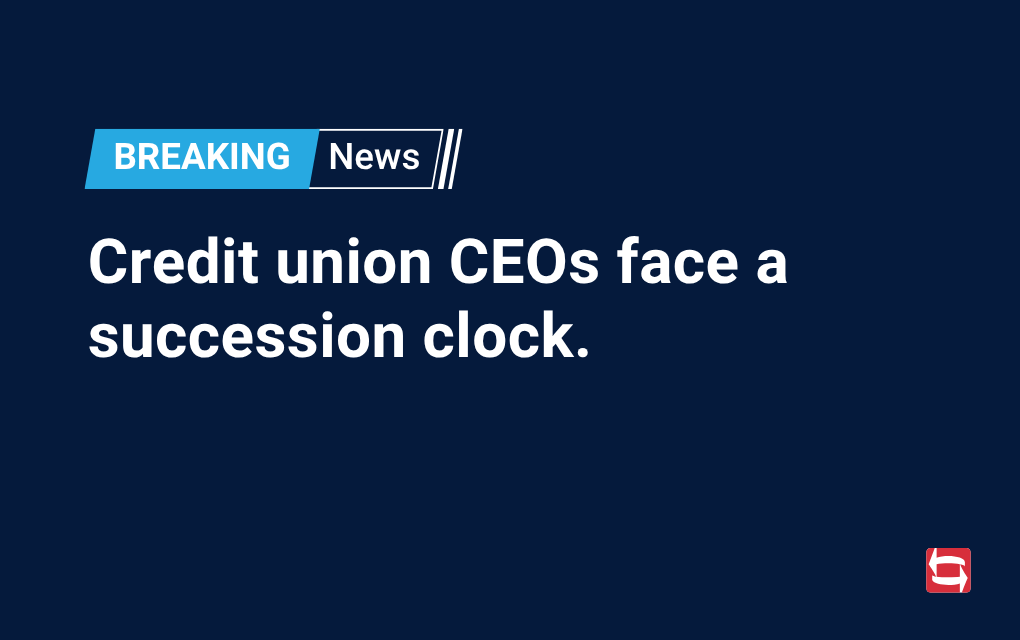 Credit union CEOs face a succession clock.